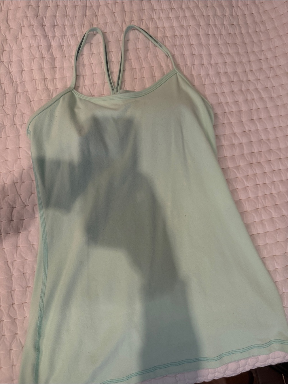 lululemon athletica Mint Green Double-Strap Tank